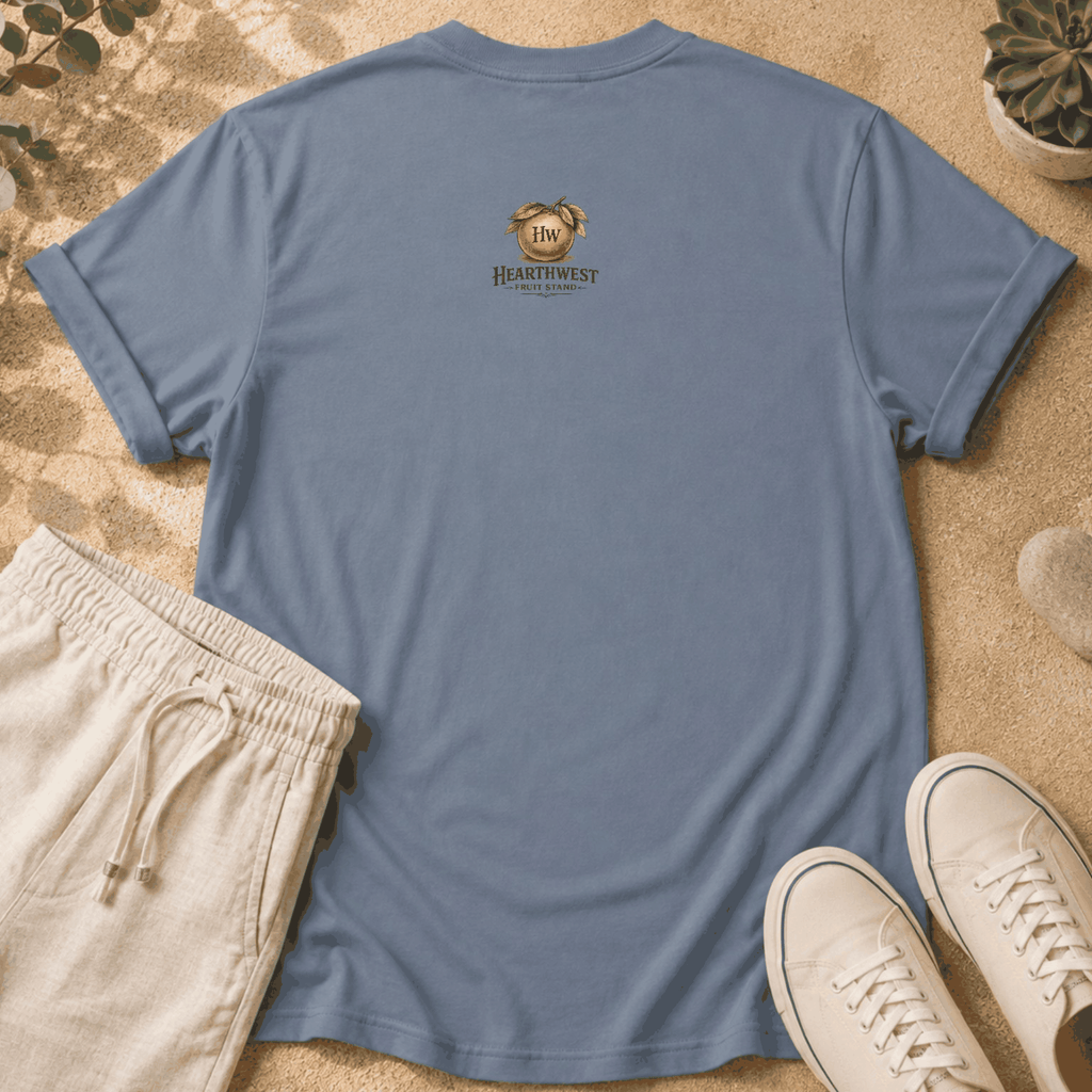 T-Shirt — Vintage Rio Vista Pears Fruit Crate Label Graphic Tee