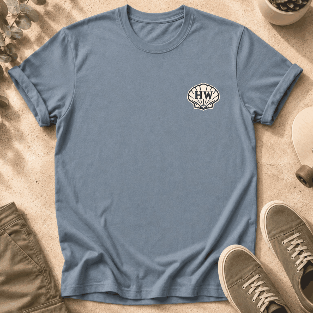 T-Shirt — 'No Rush' Otter Graphic Tee