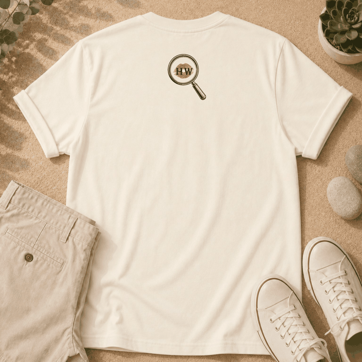 Thrive Amidst Chaos T-Shirt — Floral Hand-Lettered Inspirational Tee