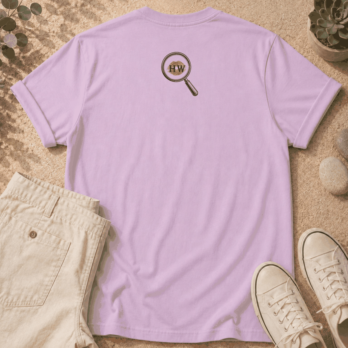 Thrive Amidst Chaos T-Shirt — Floral Hand-Lettered Inspirational Tee