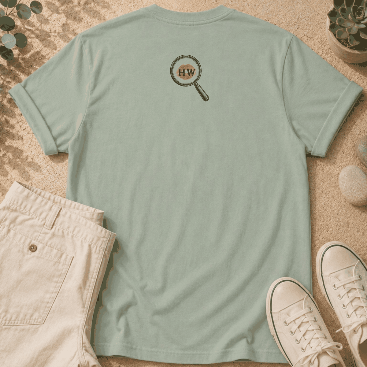 Thrive Amidst Chaos T-Shirt — Floral Hand-Lettered Inspirational Tee