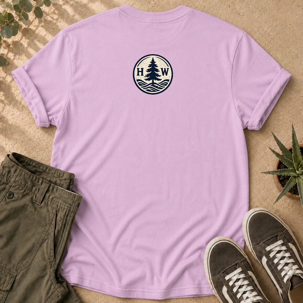 Cocktail Graphic T-Shirt — 'Say Less' HearthWest Gin Glass Tee