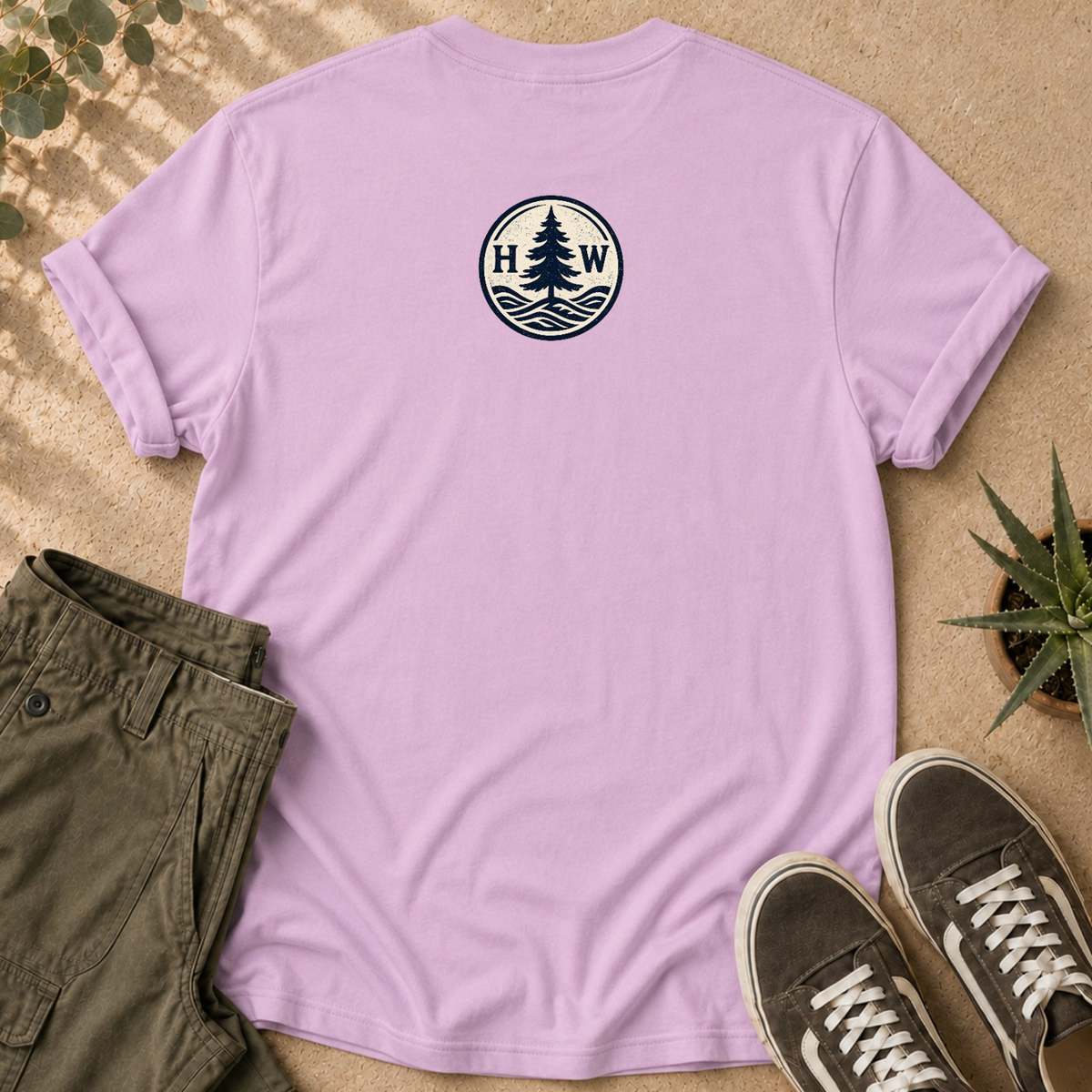 Cocktail Graphic T-Shirt — 'Say Less' HearthWest Gin Glass Tee