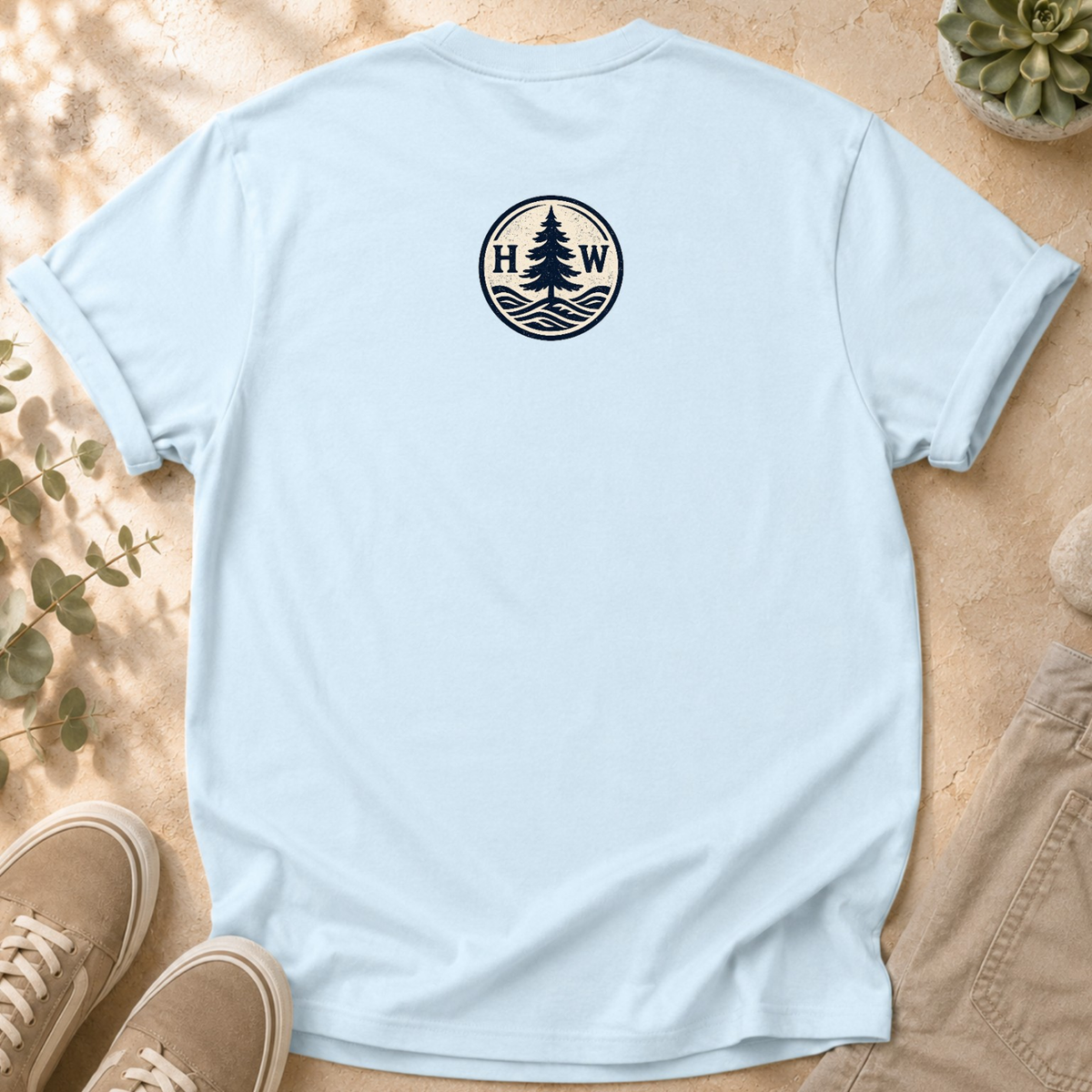 Touch Grass Push Mower T-Shirt — Hearthwest Vibe Supply Graphic Tee