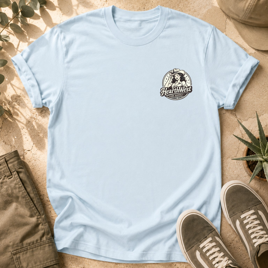 Boots Boys & Bad Ideas Graphic T-Shirt — Retro Cowgirl Tee