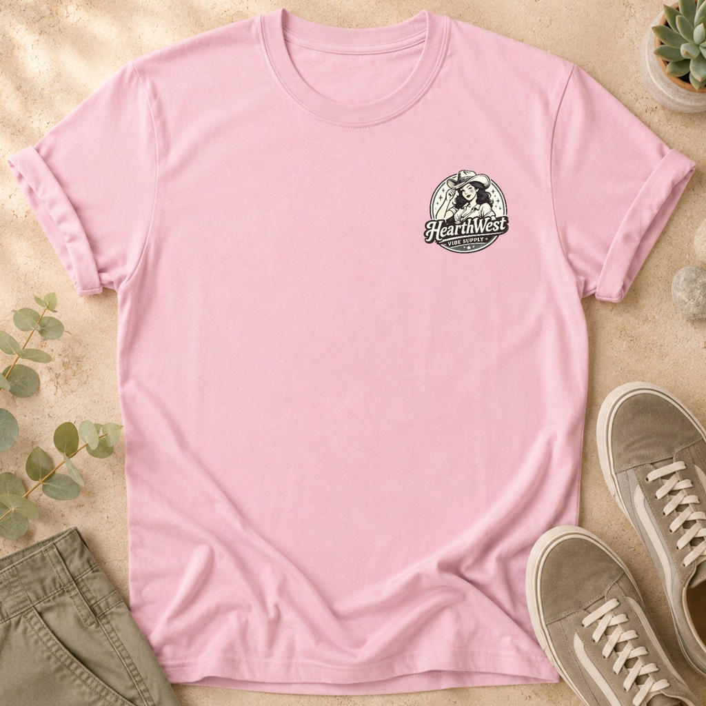 Boots Boys & Bad Ideas Graphic T-Shirt — Retro Cowgirl Tee