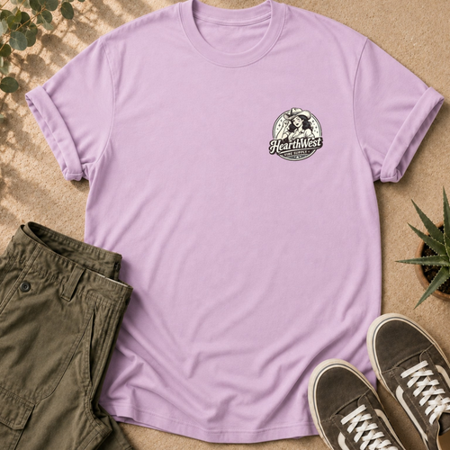 Boots Boys & Bad Ideas Graphic T-Shirt — Retro Cowgirl Tee
