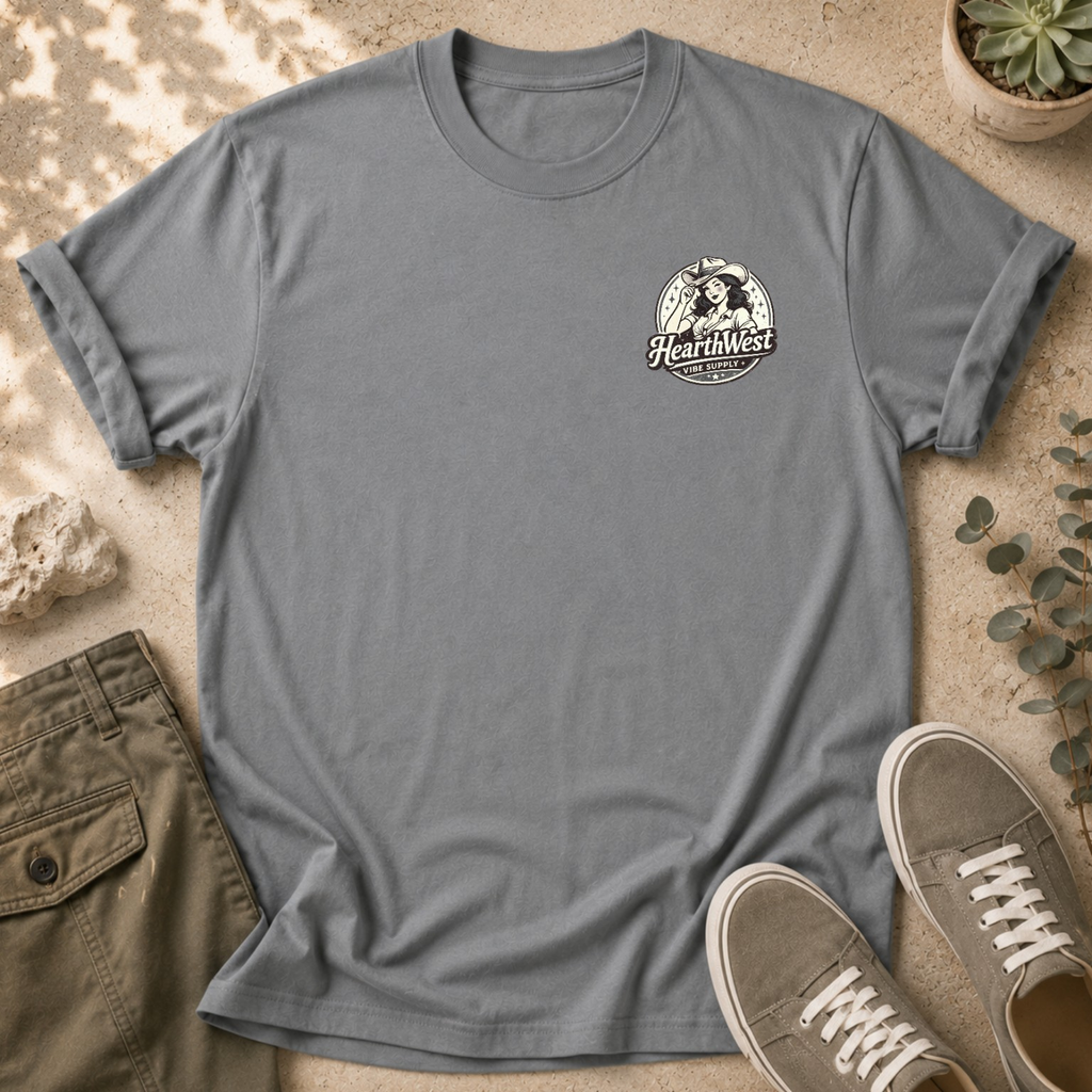 Boots Boys & Bad Ideas Graphic T-Shirt — Retro Cowgirl Tee