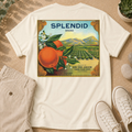 Vintage Splendid Orange Crate Label T-Shirt