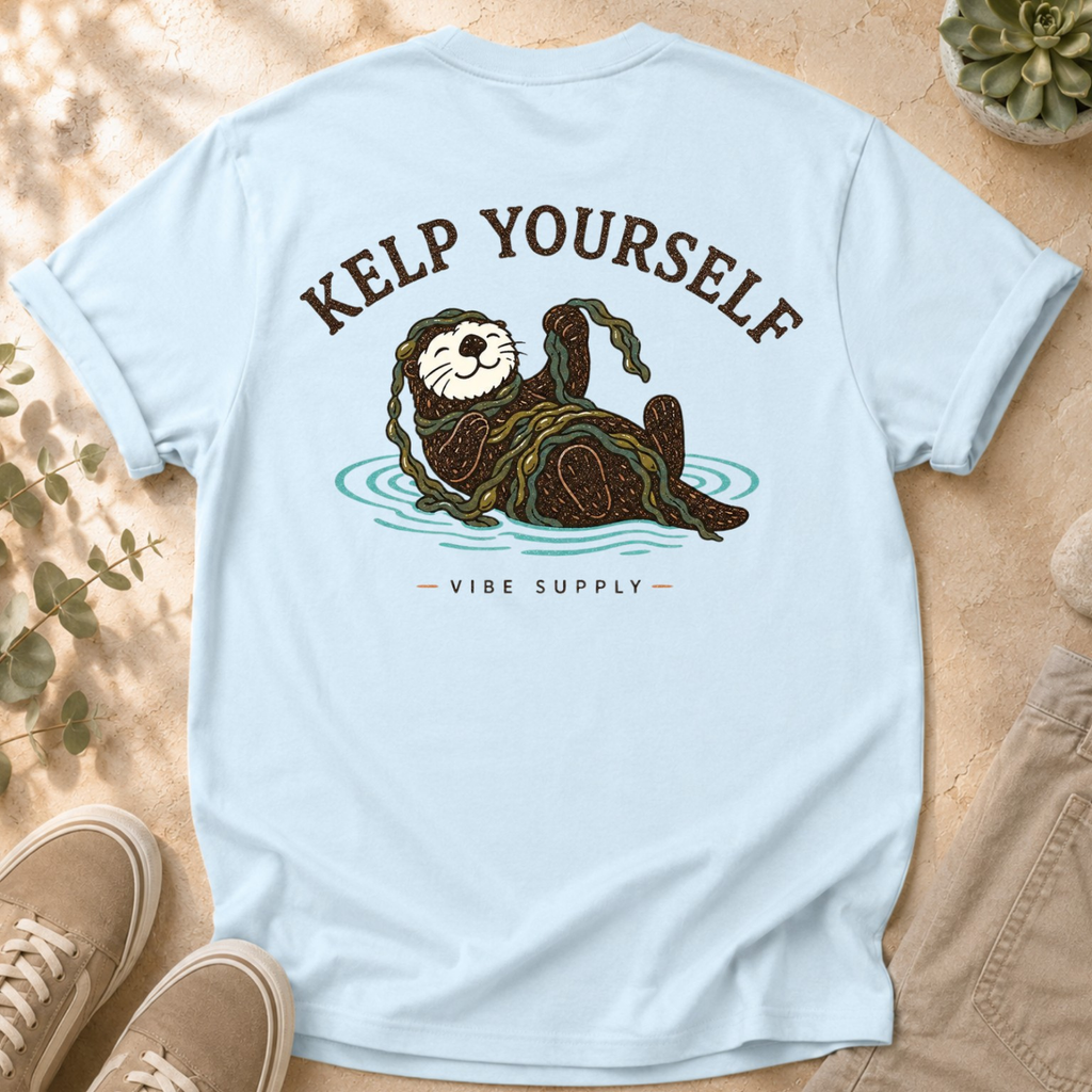 Otter "Kelp Yourself" Graphic T-Shirt