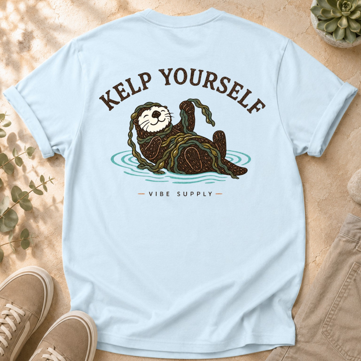Otter "Kelp Yourself" Graphic T-Shirt