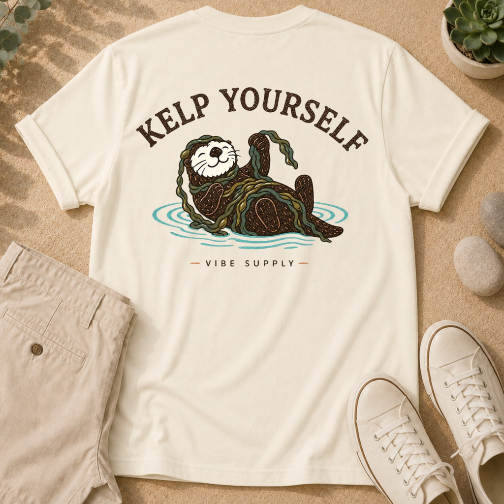 Otter "Kelp Yourself" Graphic T-Shirt