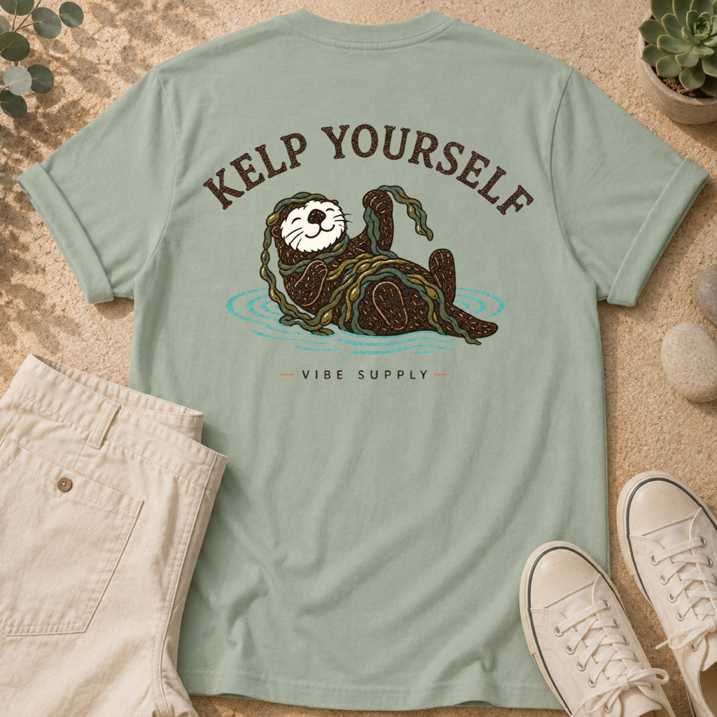 Otter "Kelp Yourself" Graphic T-Shirt