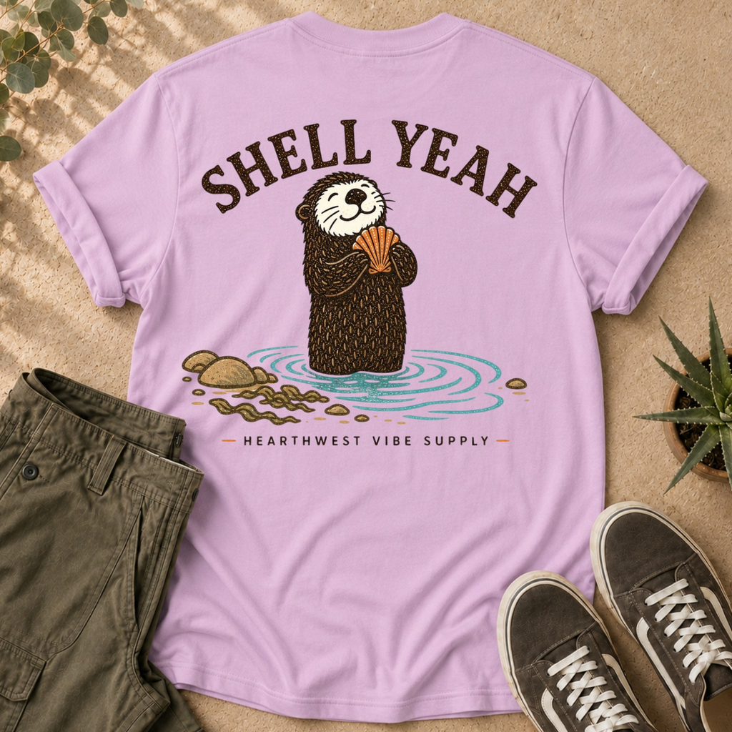 Otter "Shell Yeah" Graphic T-Shirt