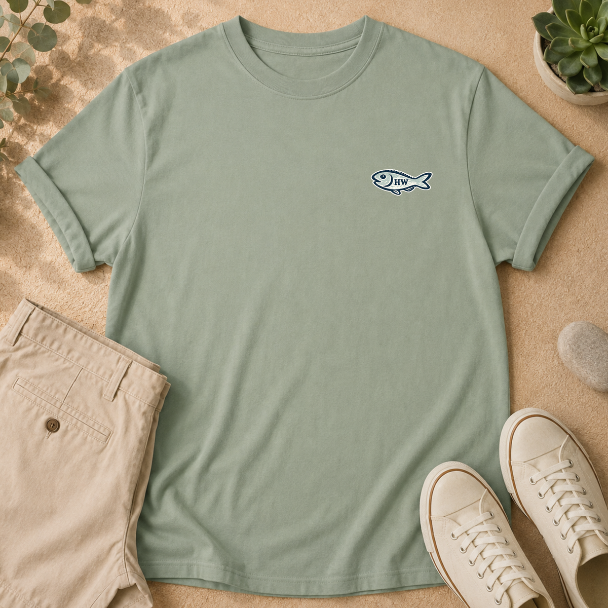 Emotionally Offshore Otter T-Shirt — Relaxed Coastal Vibes