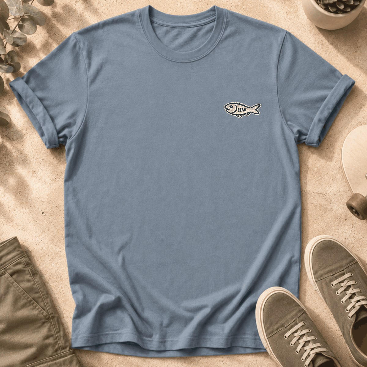 Emotionally Offshore Otter T-Shirt — Relaxed Coastal Vibes