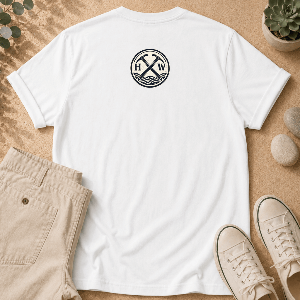 Mountain Graphic T-Shirt — "challenge accepted." Adventure Tee