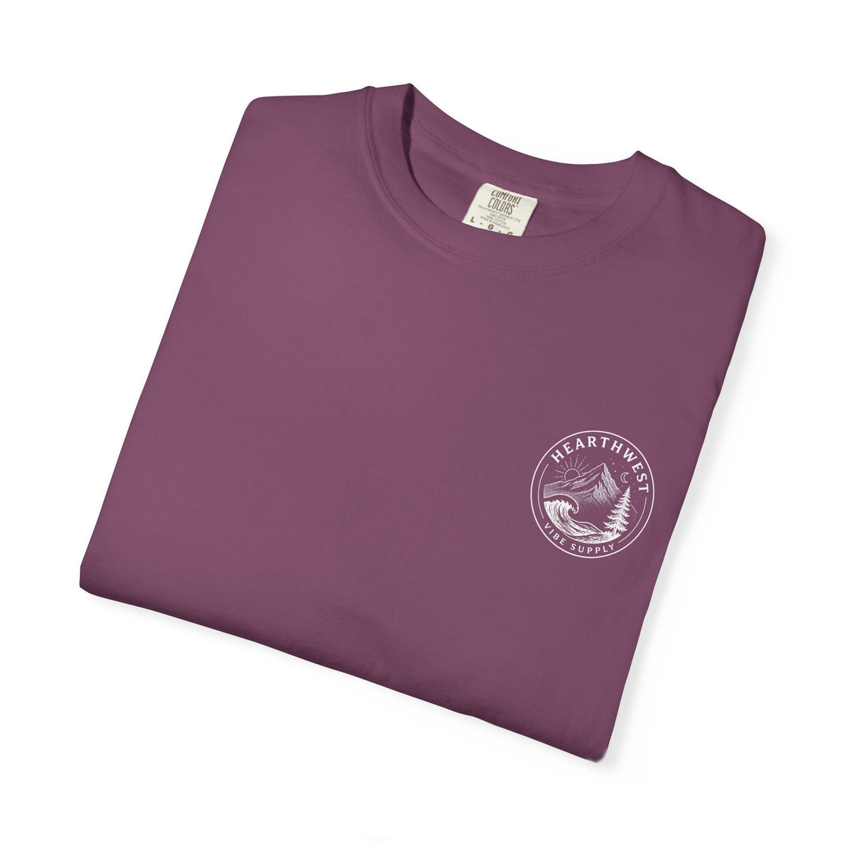 Adventure Graphic T-Shirt — Hearthwest Mountain & Wave Tee