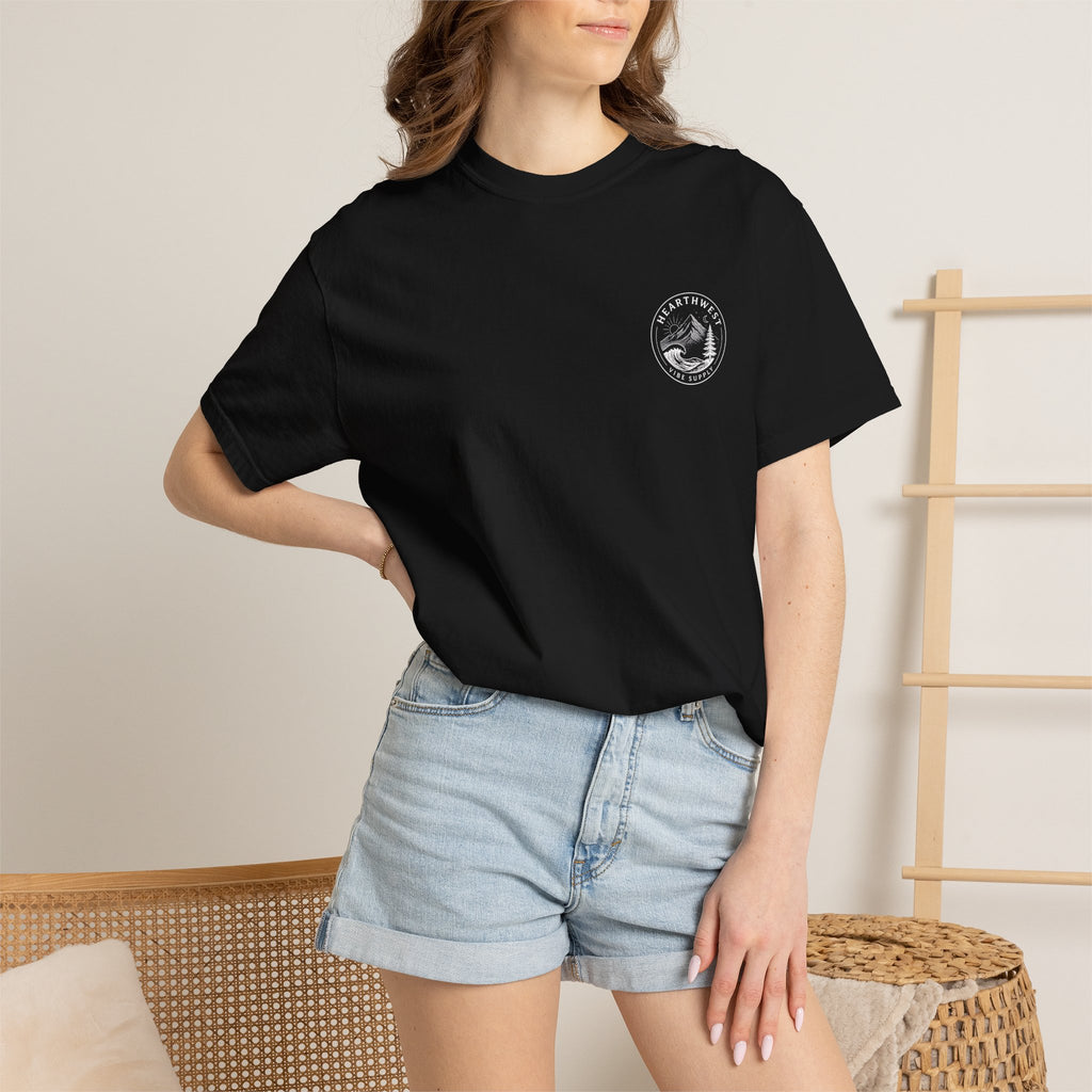 Adventure Graphic T-Shirt — Hearthwest Mountain & Wave Tee