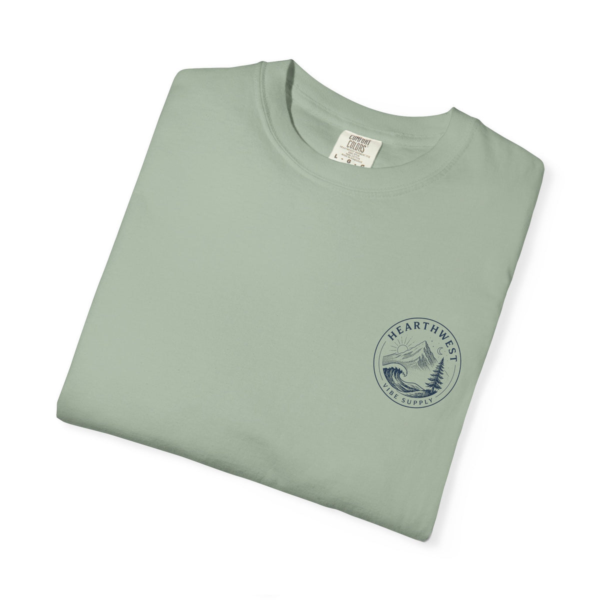 Adventure Graphic T-Shirt — Hearthwest Mountain & Wave Tee