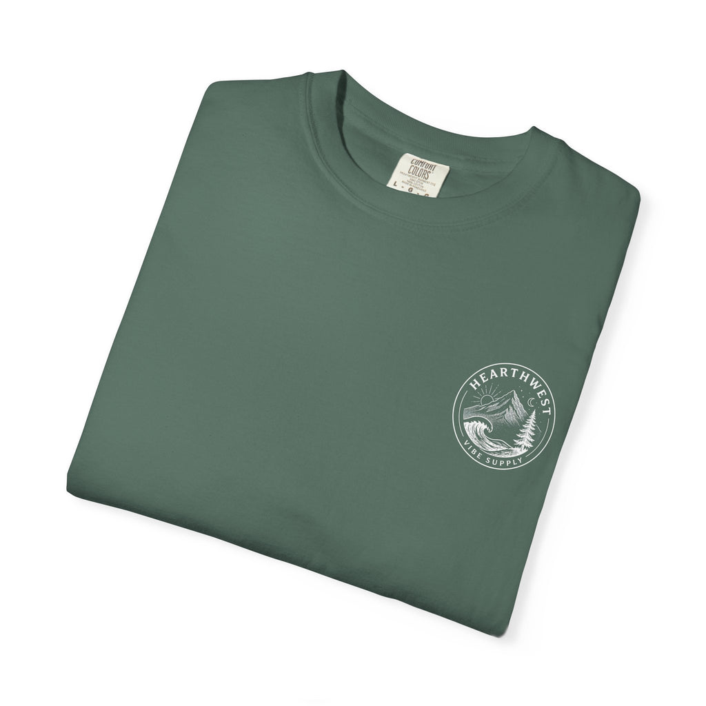 Adventure Graphic T-Shirt — Hearthwest Mountain & Wave Tee