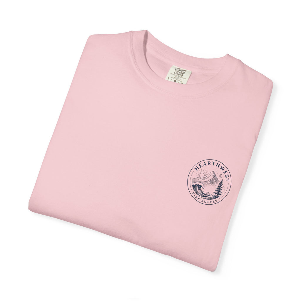 Adventure Graphic T-Shirt — Hearthwest Mountain & Wave Tee