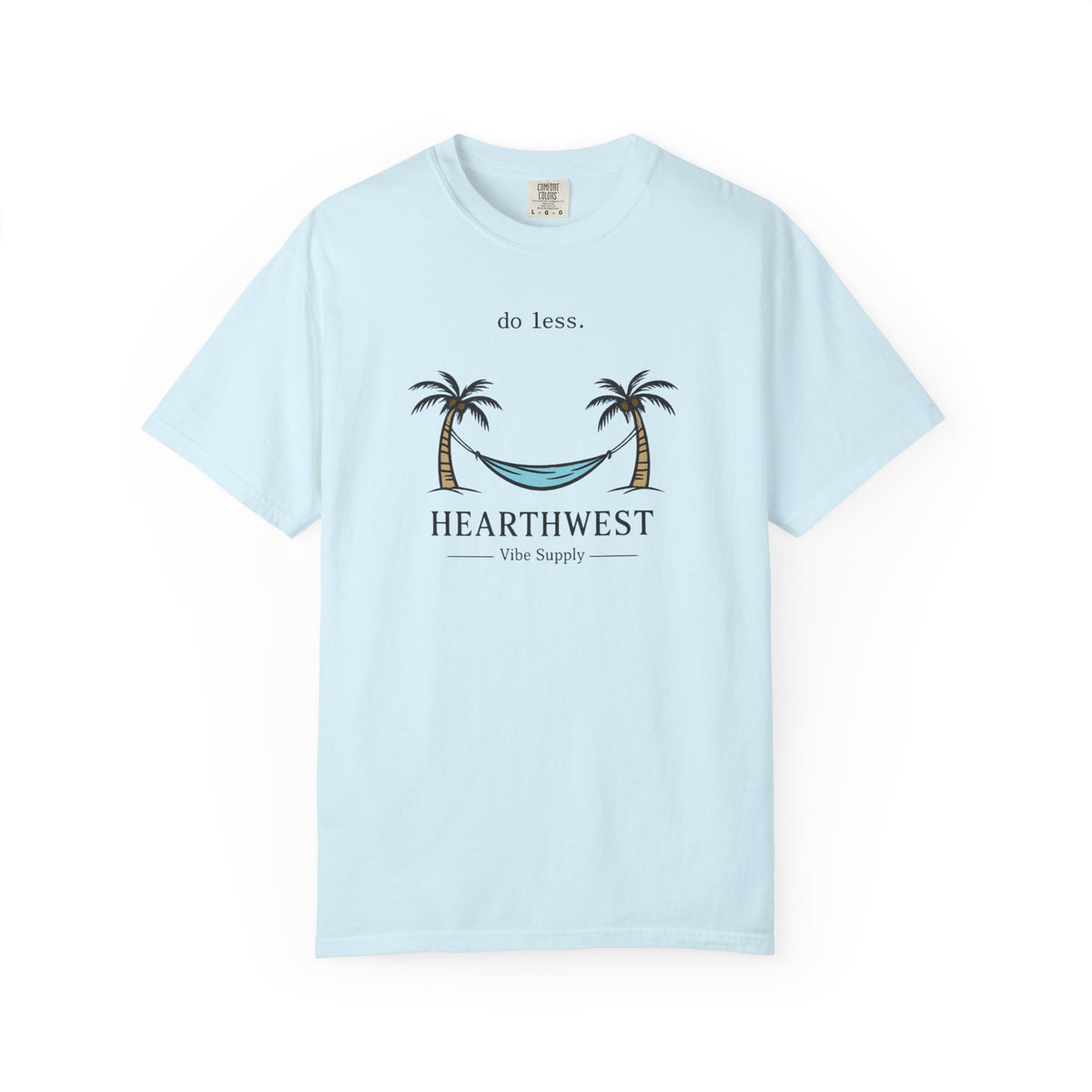 Do Less Hammock T-Shirt — Hearthwest Relaxed Beach Tee