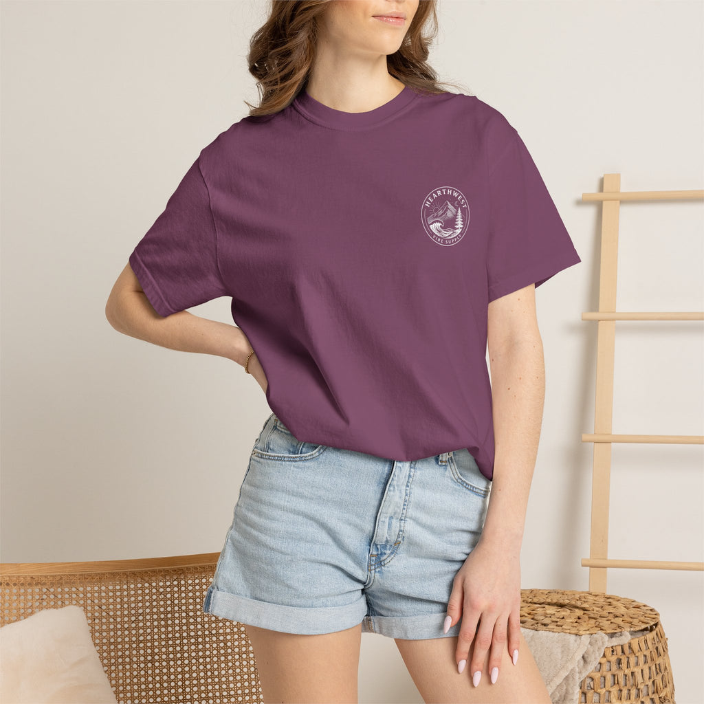 Adventure Graphic T-Shirt — Hearthwest Mountain & Wave Tee
