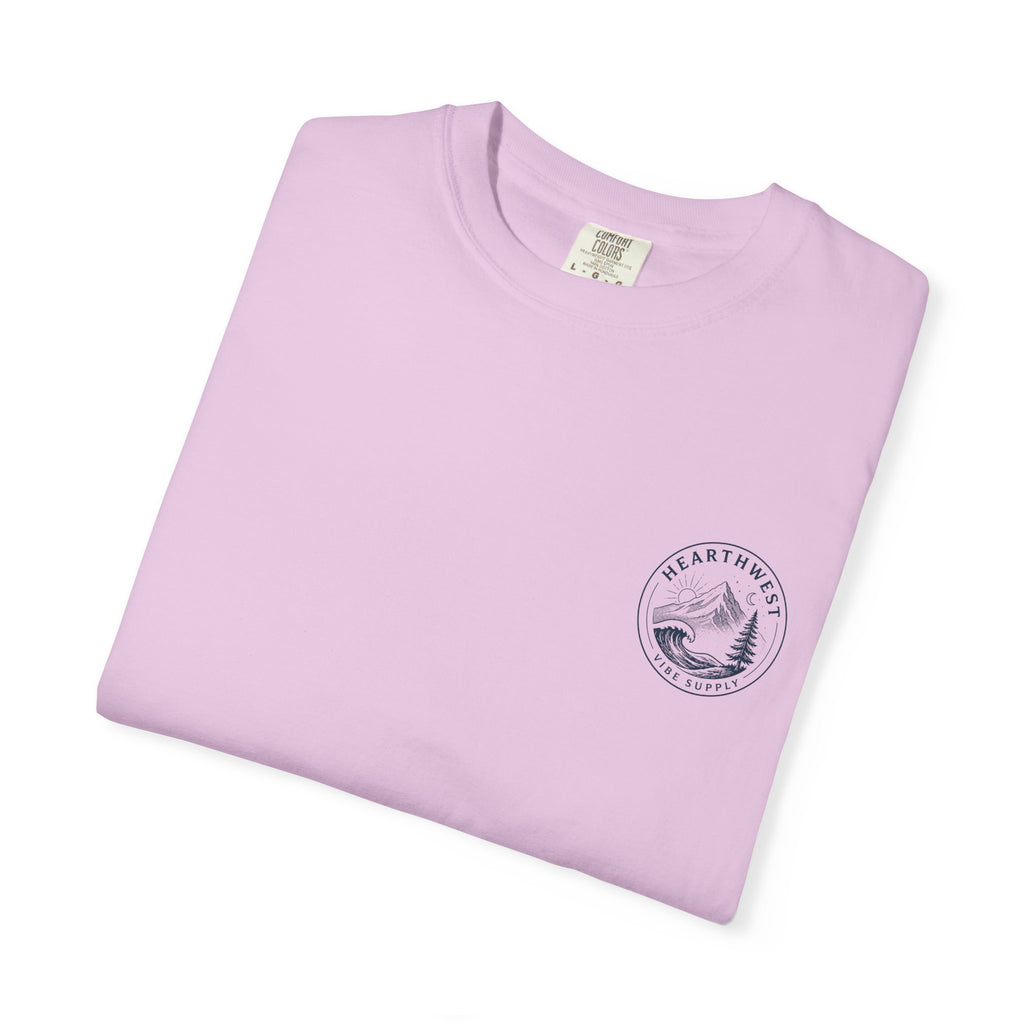 Adventure Graphic T-Shirt — Hearthwest Mountain & Wave Tee