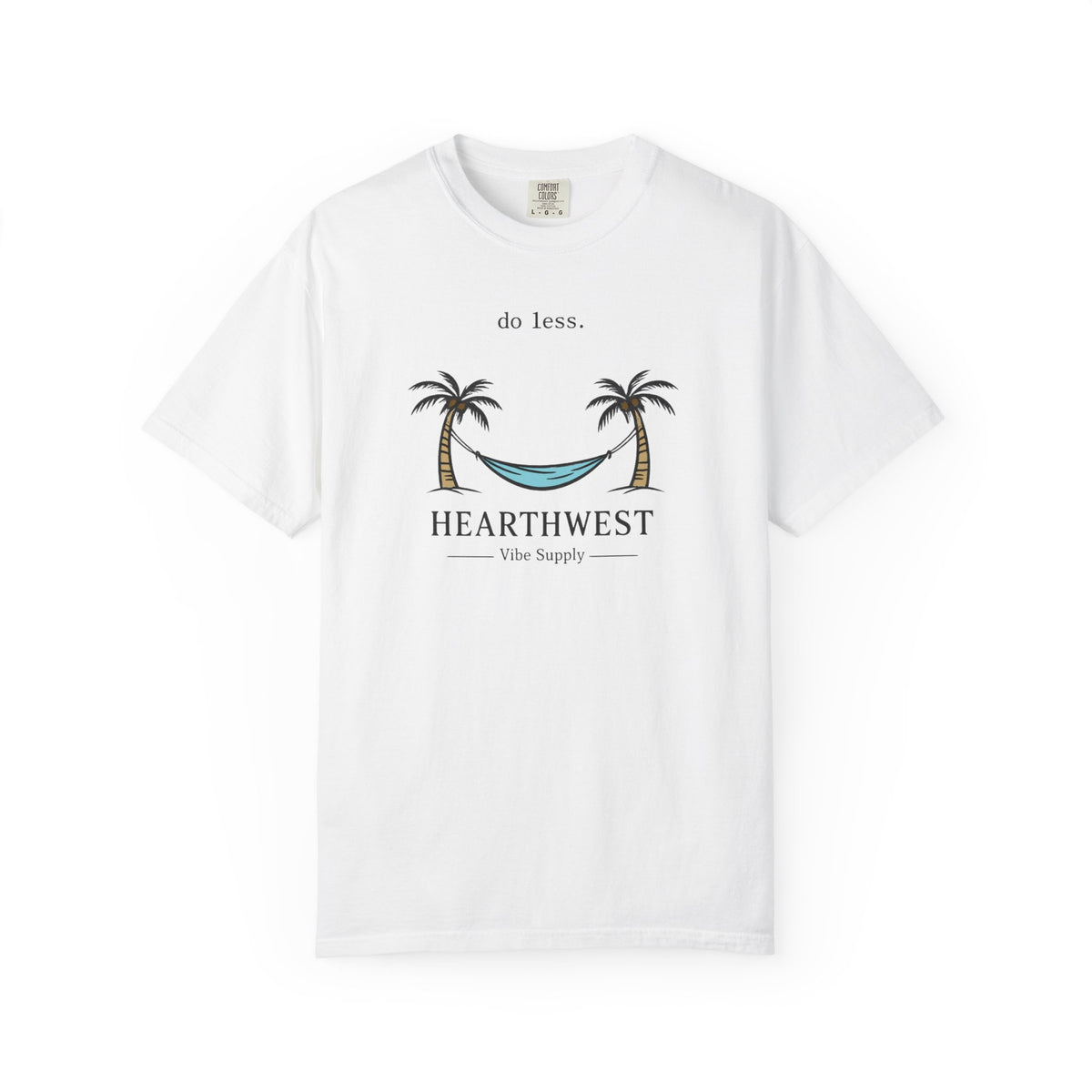Do Less Hammock T-Shirt — Hearthwest Relaxed Beach Tee