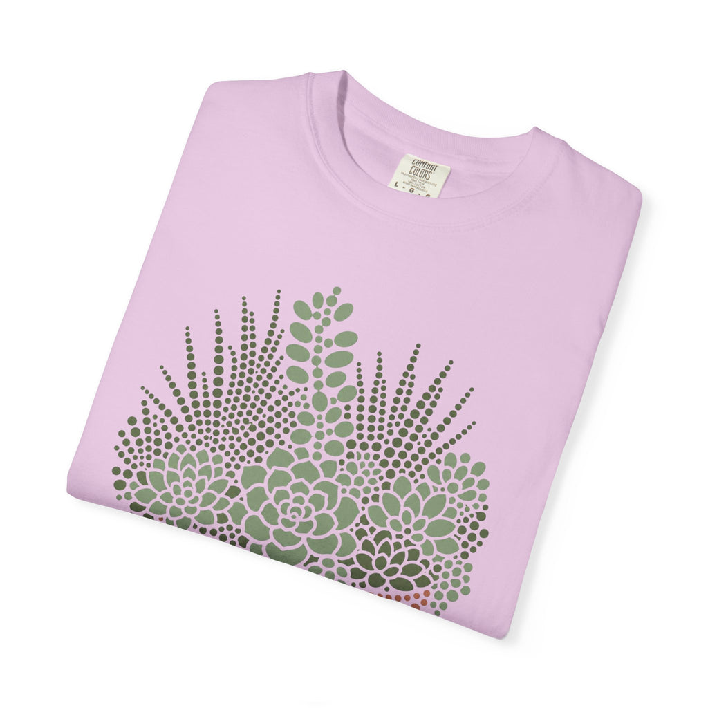 Succulent Basket T-Shirt — “Thicc & Thriving” Plant Lover Tee