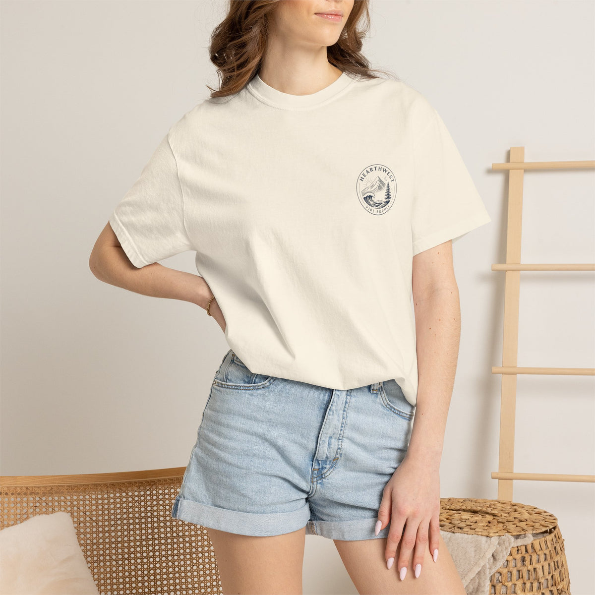 Adventure Graphic T-Shirt — Hearthwest Mountain & Wave Tee