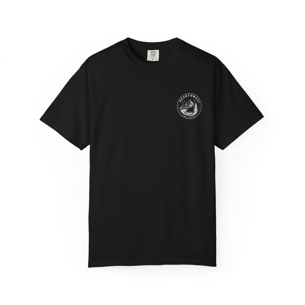 Adventure Graphic T-Shirt — Hearthwest Mountain & Wave Tee
