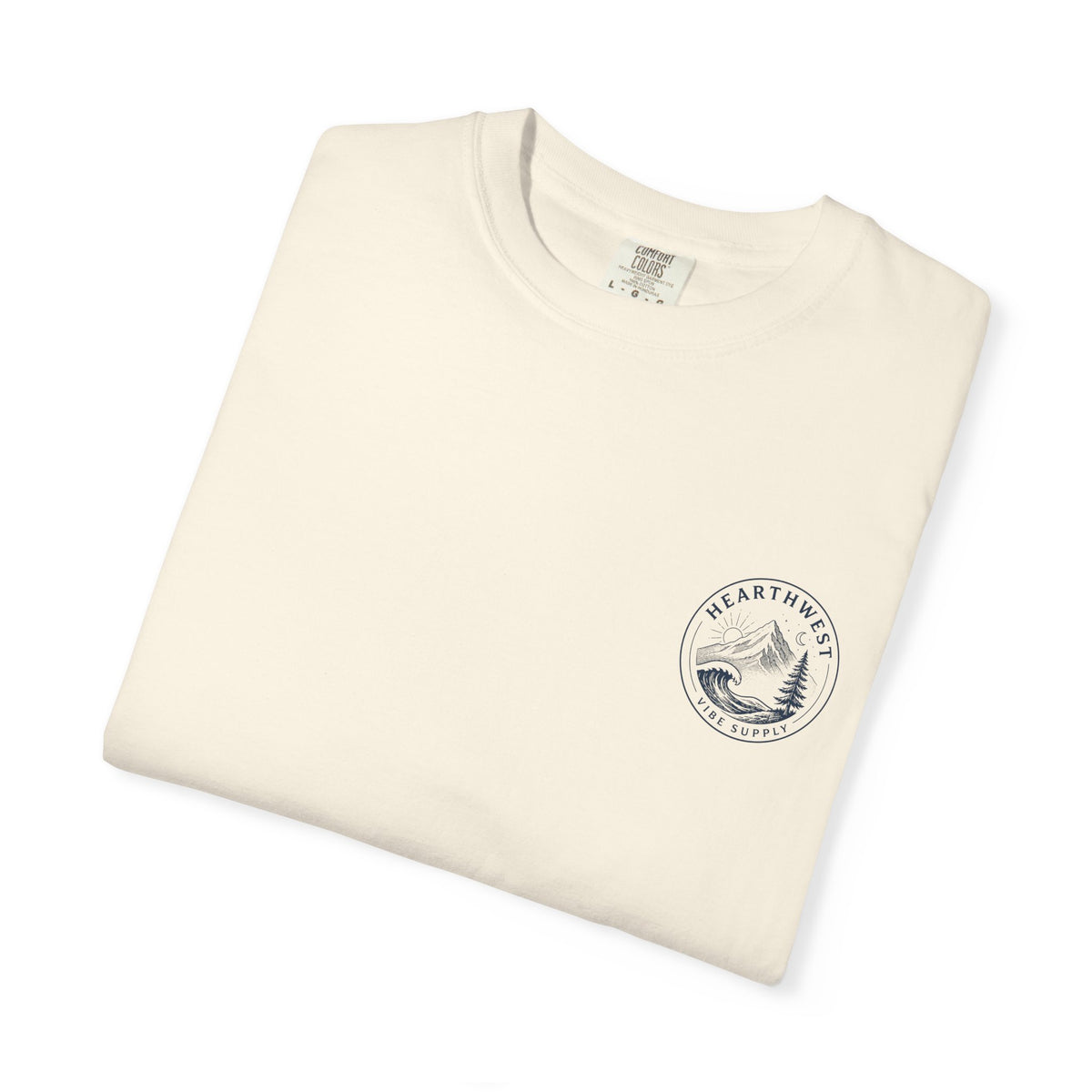 Adventure Graphic T-Shirt — Hearthwest Mountain & Wave Tee