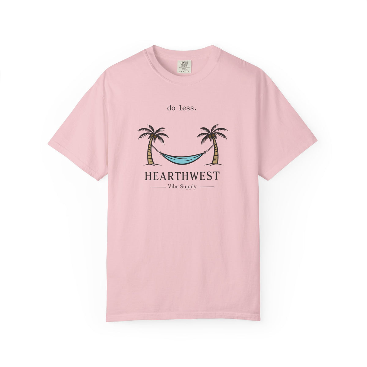 Do Less Hammock T-Shirt — Hearthwest Relaxed Beach Tee