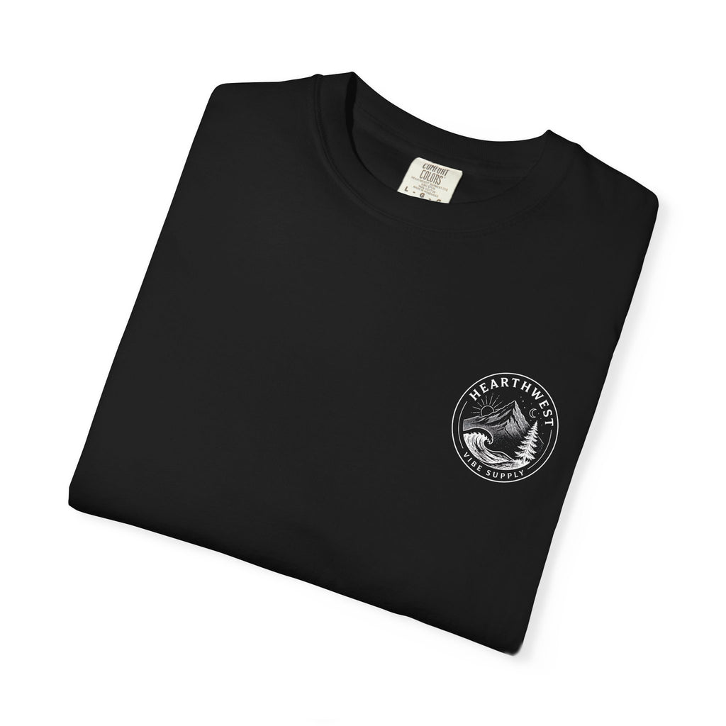 Adventure Graphic T-Shirt — Hearthwest Mountain & Wave Tee