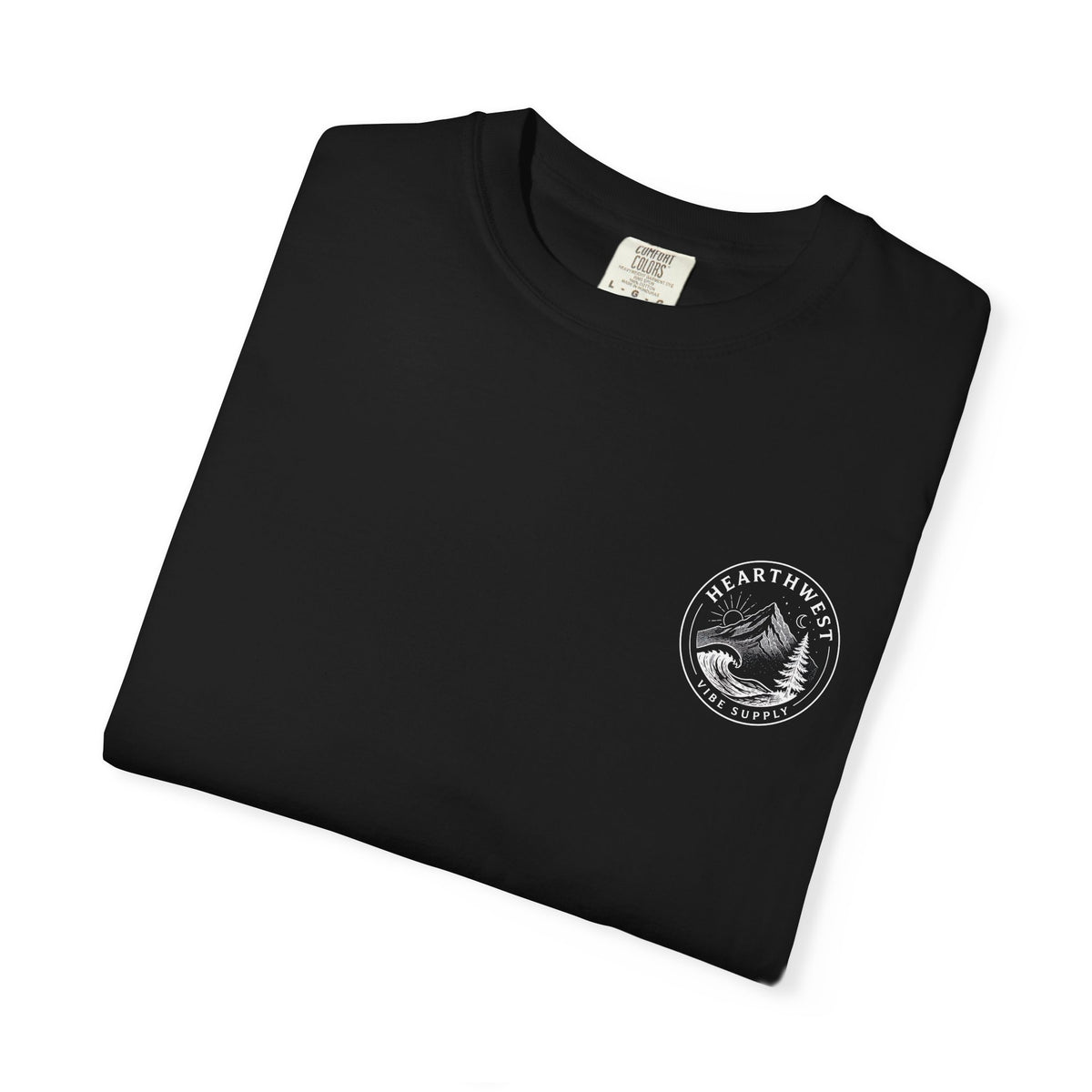 Adventure Graphic T-Shirt — Hearthwest Mountain & Wave Tee